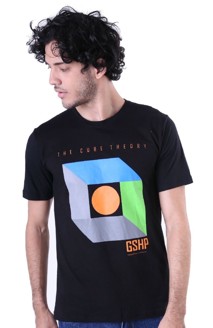 OP1704 Gshop DVD 0462 Kaos Oblong Pria Hitam KODE Bimb2181