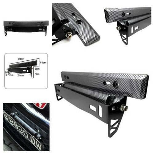 Dudukan Plat Nopol Mobil Jdm Carbon