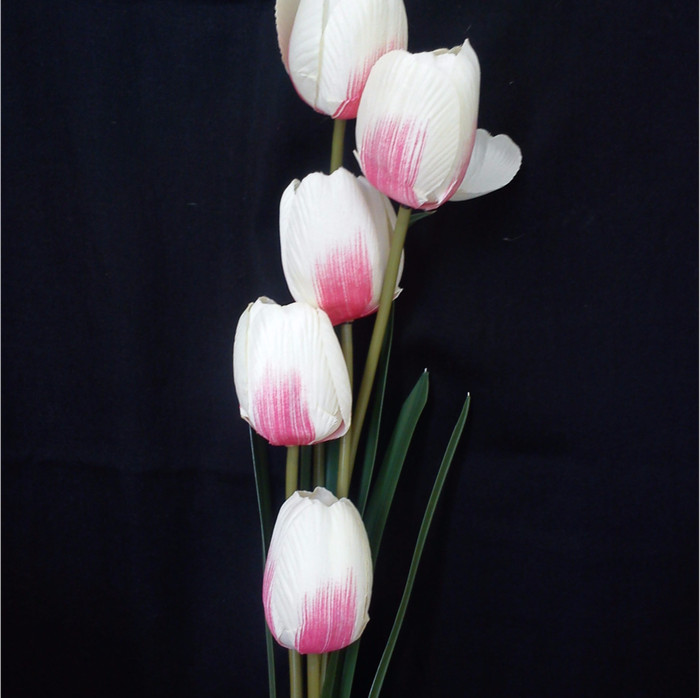 Jual Bunga Artifisial Tulip Pink Kota Surabaya Cipta Laras Tokopedia