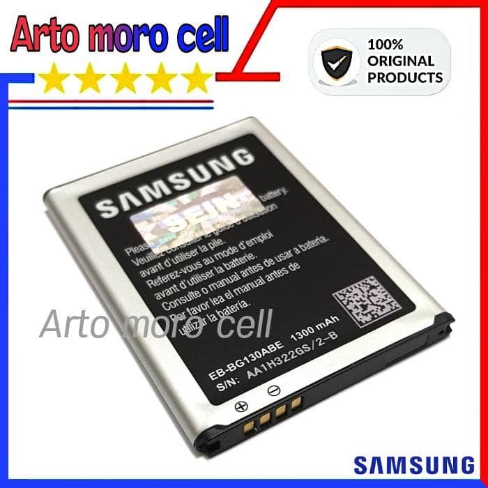 Baterai Samsung Galaxy Young 2 G130H 1300mAh ORIGINAL 100% SEIN .
