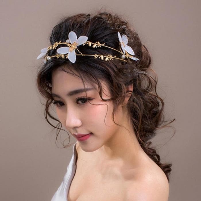 Jual Aksesoris Bando Rambut Pesta Emas/Tiara Pengantin ...