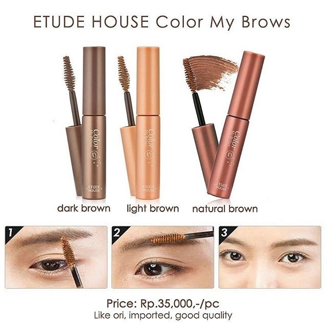 Etude house color my brow mascara alis