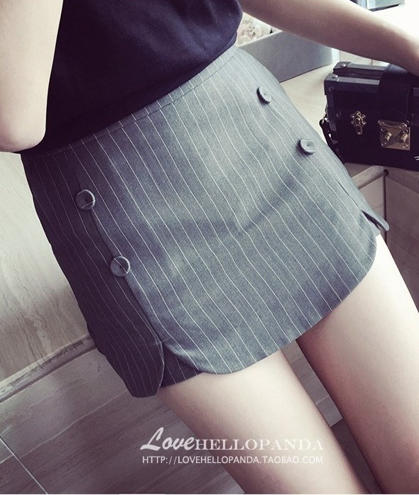 Celana Rok Pendek Fashion Wanita Pants Skirt Trendy Import