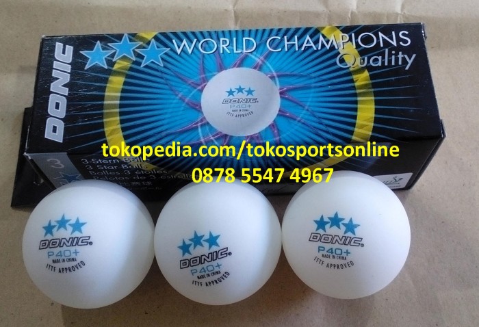 jual donic 3 p40 bola pingpong tenis meja bintang biru turkis toko sports jual donic 3 p40 bola pingpong tenis meja bintang biru turkis toko sports