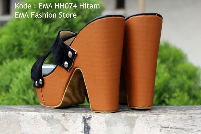 jual sepatu high heels wanita kode ema hh074 hitam toko fashion store ema jual sepatu high heels wanita kode ema hh074 hitam toko fashion store ema