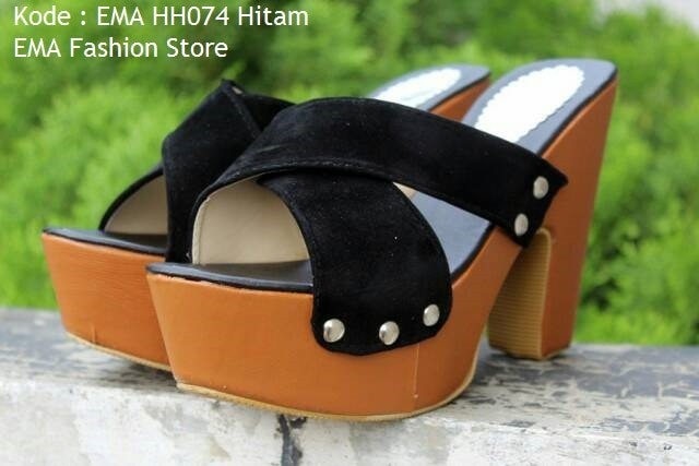 jual sepatu high heels wanita kode ema hh074 hitam toko fashion store ema jual sepatu high heels wanita kode ema hh074 hitam toko fashion store ema