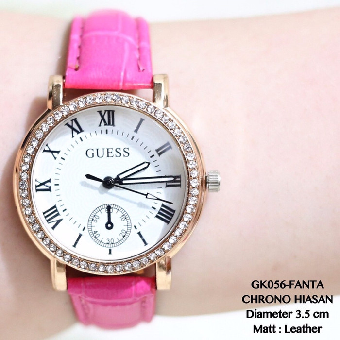 Jam tangan wanita guess merica permata grosir murah import dkny ripcur