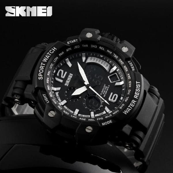 NEW ARRIVAL Jam Tangan Pria - SKMEI Casio Men Sport LED Watch Water