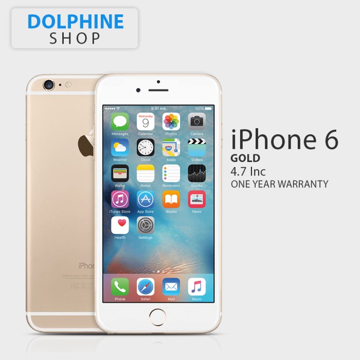 jual apple iphone 6 gold 64gb gsm garansi 1 tahun dolphineshop jual apple iphone 6 gold 64gb gsm garansi 1 tahun dolphineshop