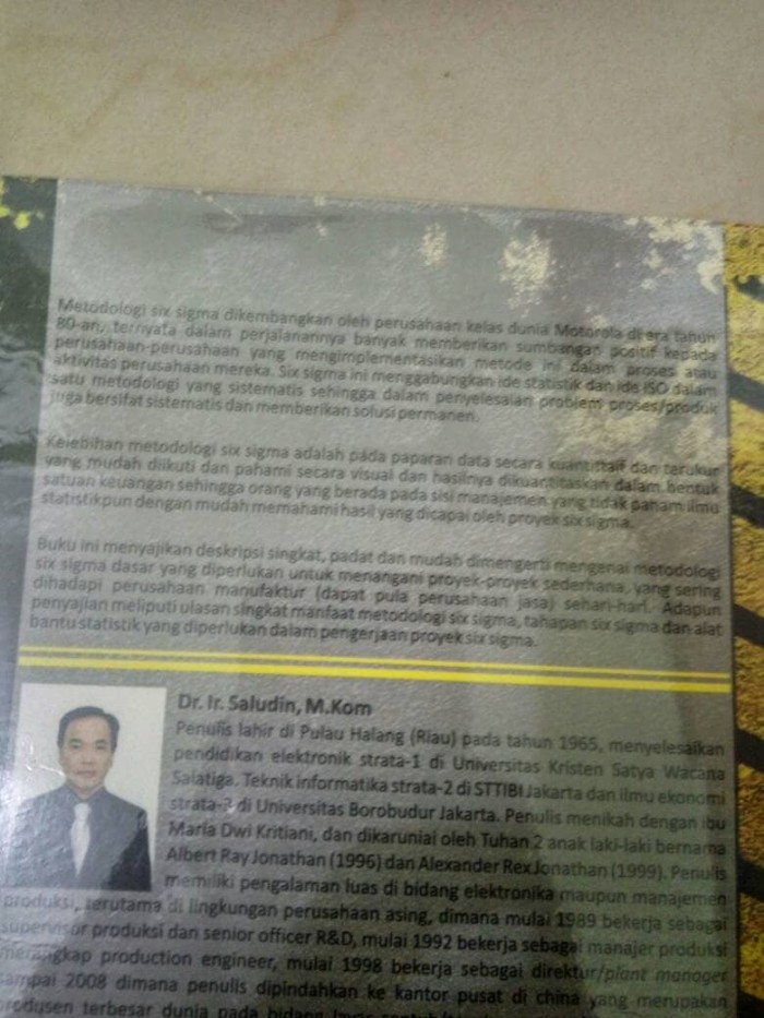 Buku Panduan Pengerjaan Proyek Six Sigma