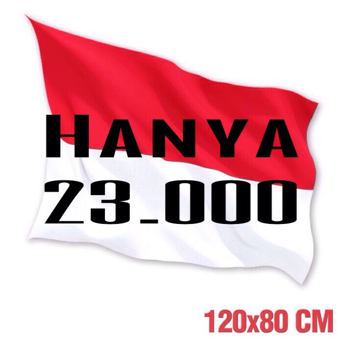 Jual bendera pusaka merah putih - Jakarta Timur - Bendera