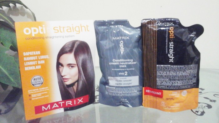 matrix opti straight step 1 + step 2 125ml/ matrix rebonding system