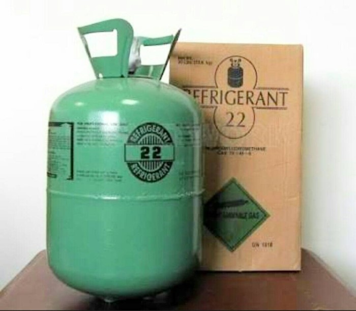 Jual freon ac original type R22 refrigerant harga murah Jakarta Barat