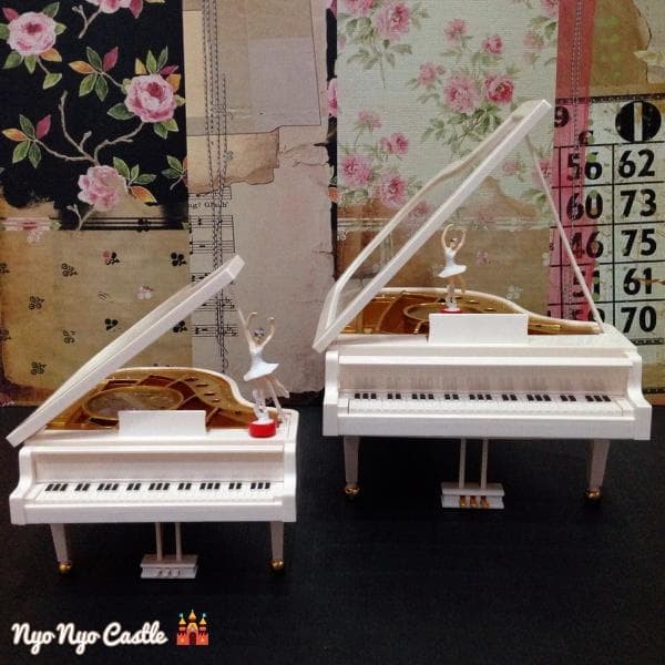 Music Box (Kotak Musik) Classic Piano + Ballerina (Balet) Small