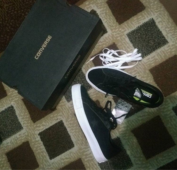 converse cons one star black