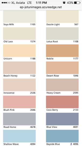 Katalog Warna Cat Jotun Exterior - Hardworkingart