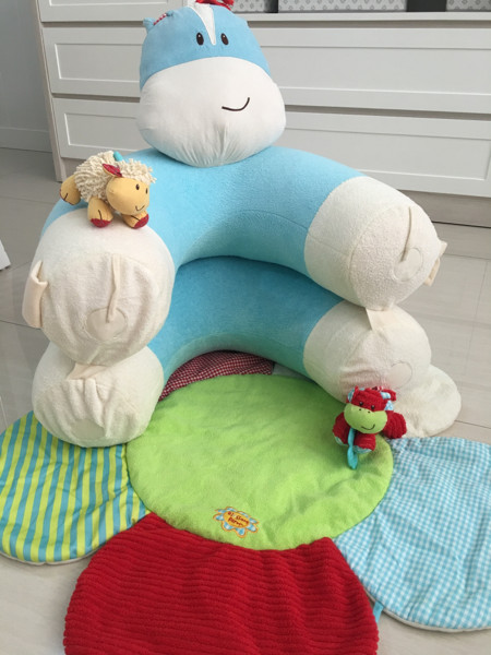 blossom farm play mat