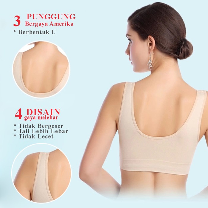 jual eelic 8698 hitam l sport bra baju dalam senam jual eelic 8698 hitam l sport bra baju dalam senam