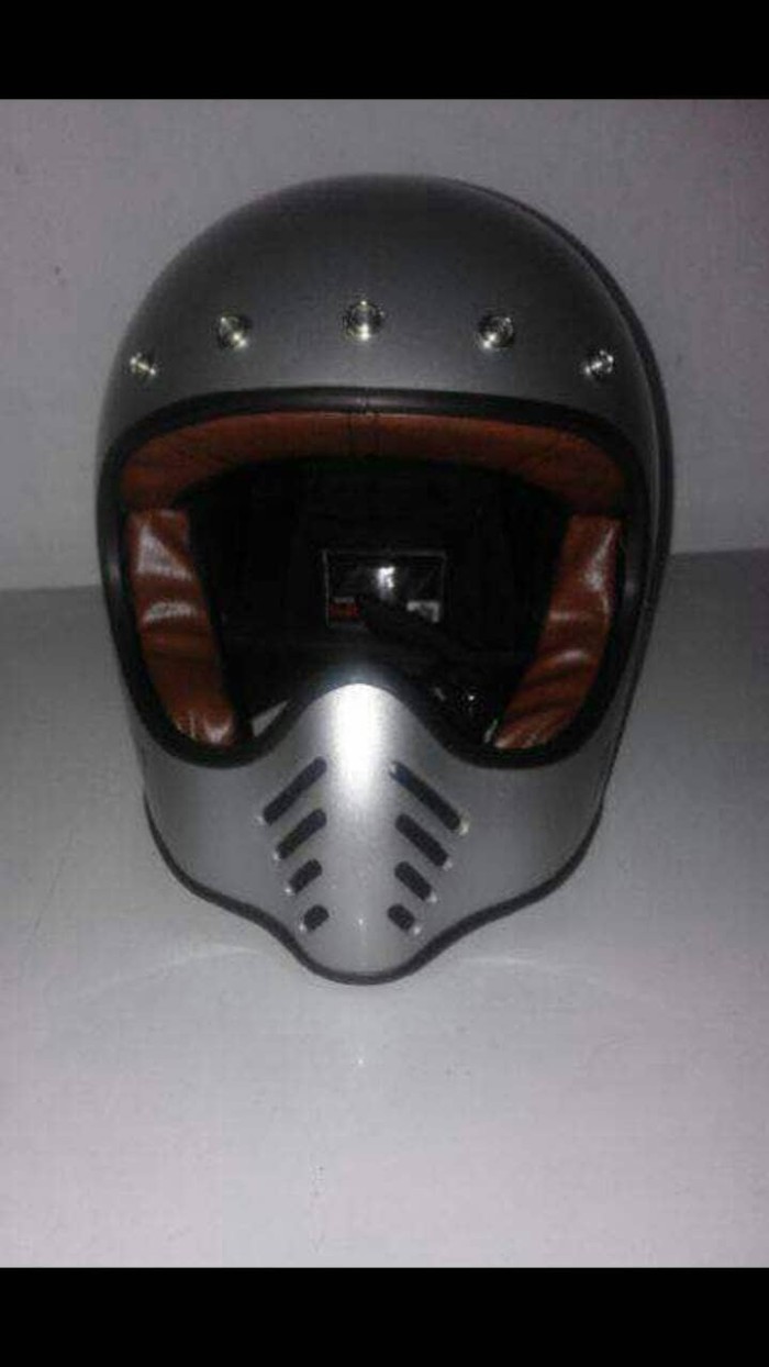Jual Helm Cakil Motif Moto3 Busa Tebal rasa Kulit - Kota