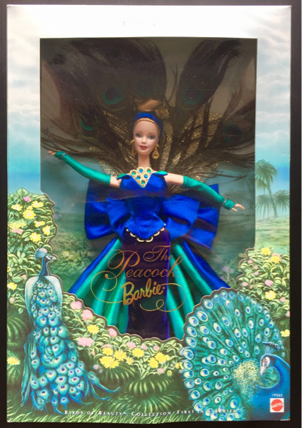 barbie peacock dress