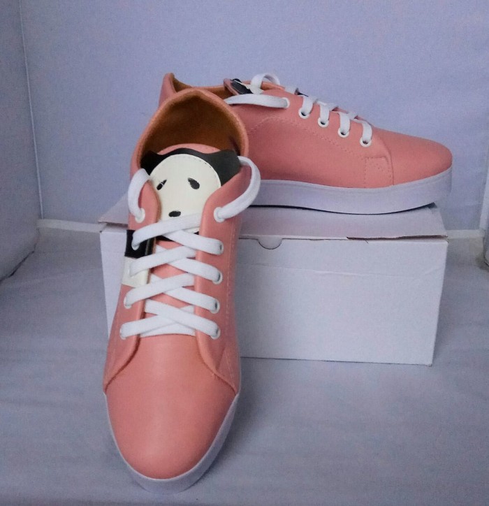 jual sepatu kets panda mn12 pink lucky six jual sepatu kets panda mn12 pink lucky six