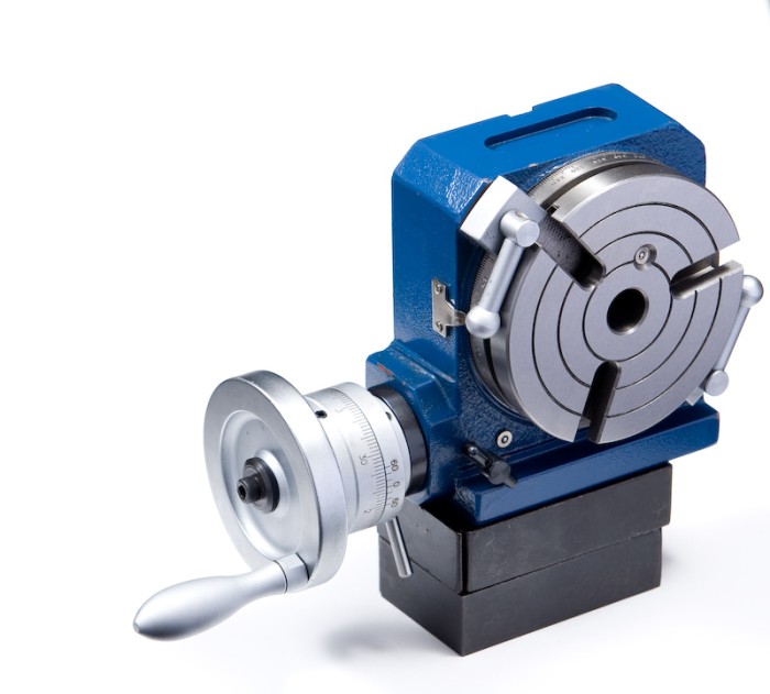 Jual Rotary Table 4" / 100 Mm Buat Mesin Mini Milling Jakarta Utara