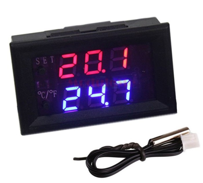 Jual W1209wk Temperature Controller Digital Thermostat Ac Mobil W1209 Kab Kudus Fajar Tokopedia