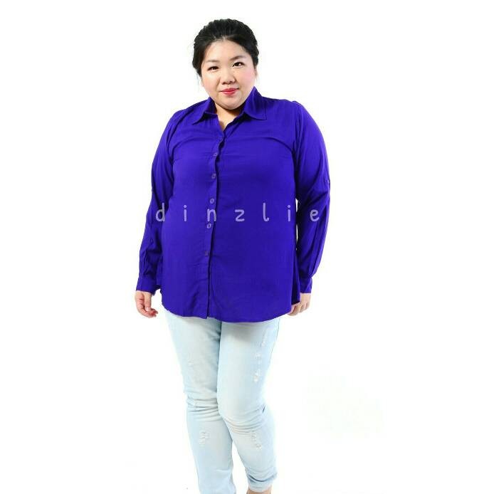 Jual Kemeja Ukuran Xl Warna Biru Elektrik Bca Kemeja Ukuran Xl Warna Biru Elektrik Bca