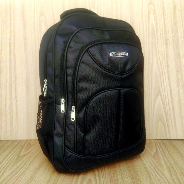 Tas Ransel Laptop Sekolah Kerja Polo Xeh Raincover Jas Limited