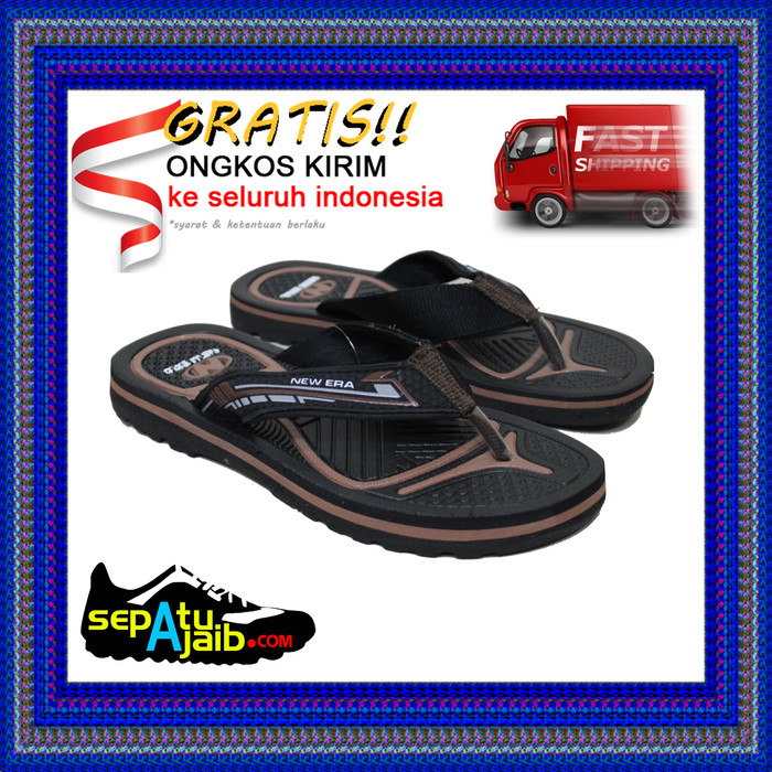 Sendal Jepit/Sendal Gunung/Sandal Jepit Premium New Era Ubud - COKLAT