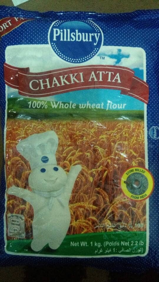 Tepung Gandum Pillsbury Chakki Atta 1kg