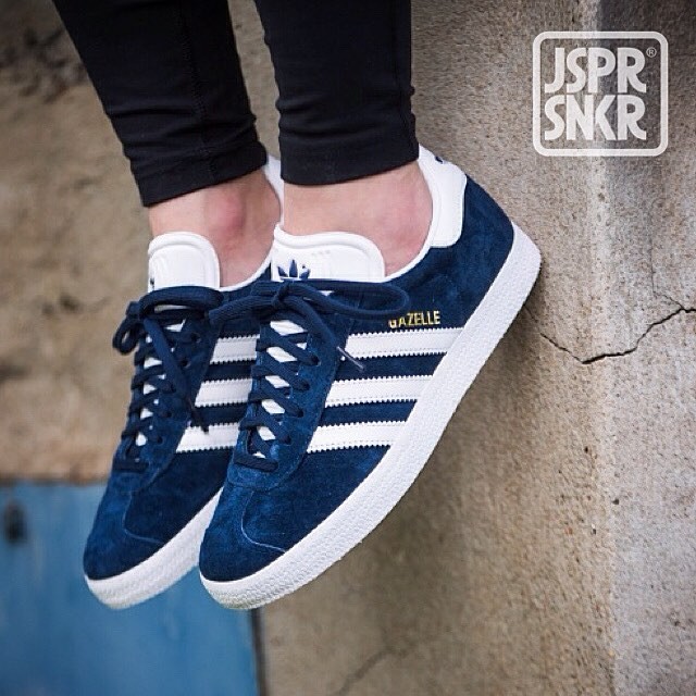 adidas gazelle navy blue suede womens