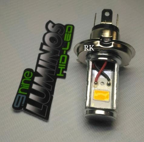 Jual Lampu Led H4 Pnp Warmwhite Bohlam Motor Led Luminos H4 Dc Kota Surabaya Jamia1 Tokopedia