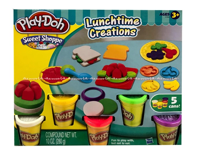 play doh lunchtime