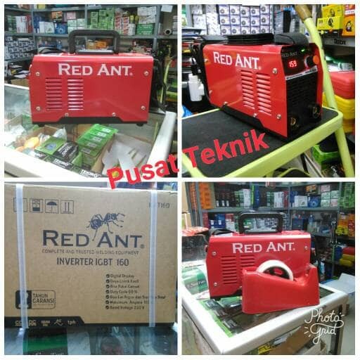 MESIN LAS RED ANT 160A / MESIN LAS INVERTER RED ANT 160 A
