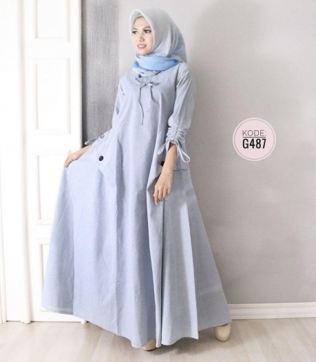 Harga Gamis Denim Travelbon.com Harga Gamis Denim Travelbon.com