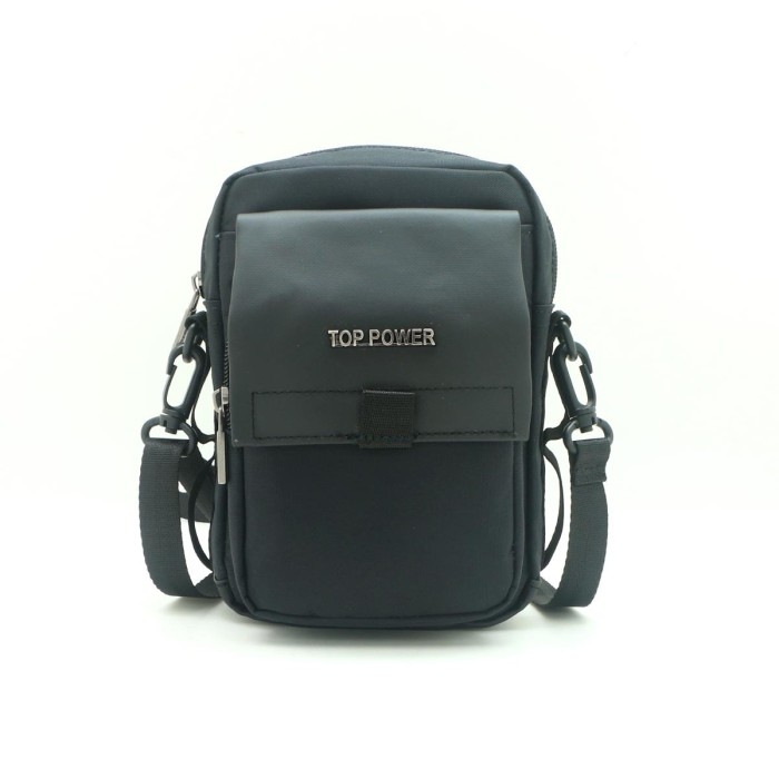Tas Pria - Tas Selempang Pria - Tas Kecil Wanita - Ts000722 Dompet Hp Bagus - Hitam