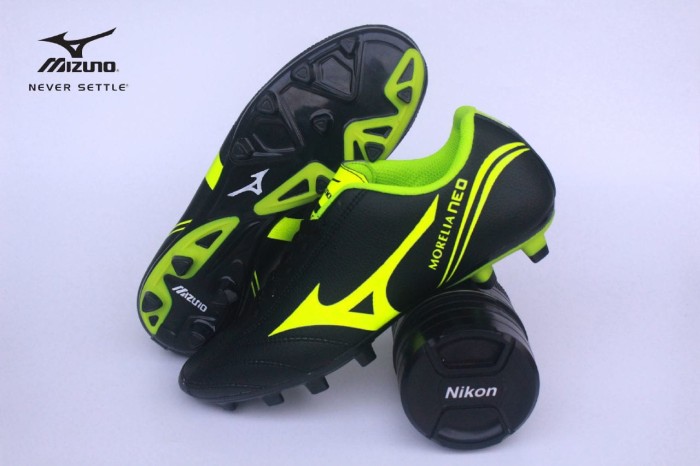 mizuno morelia neo black green