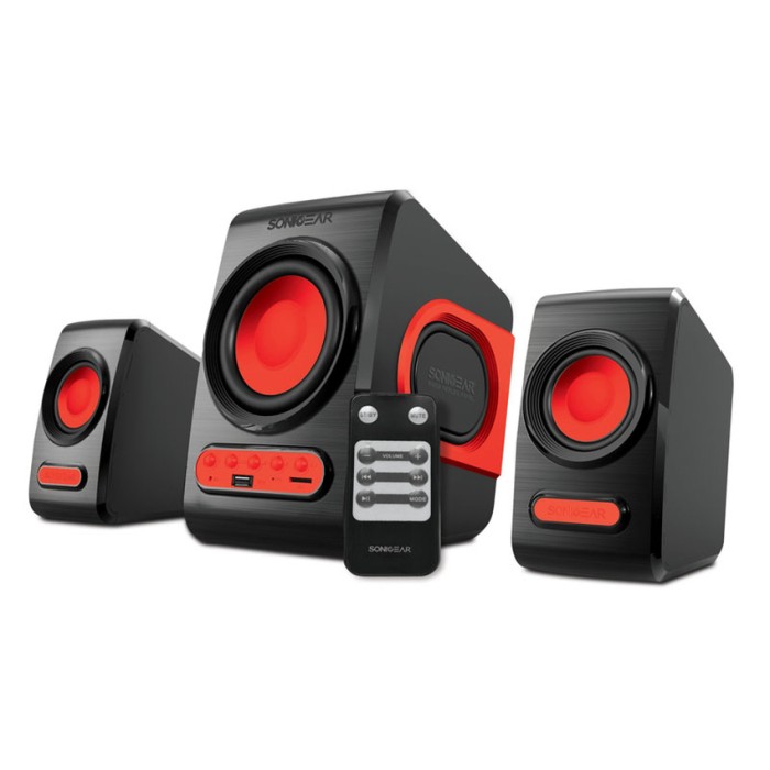 quatro v 2.1 system with super bass