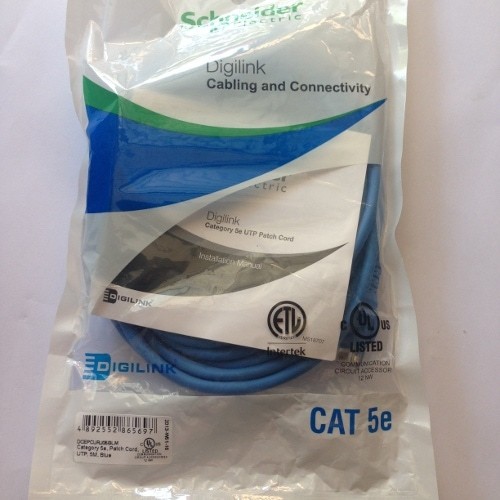 Kabel LAN Patch Cord Utp Cat 5e 2 Meter SCHNEIDER DIGILINK