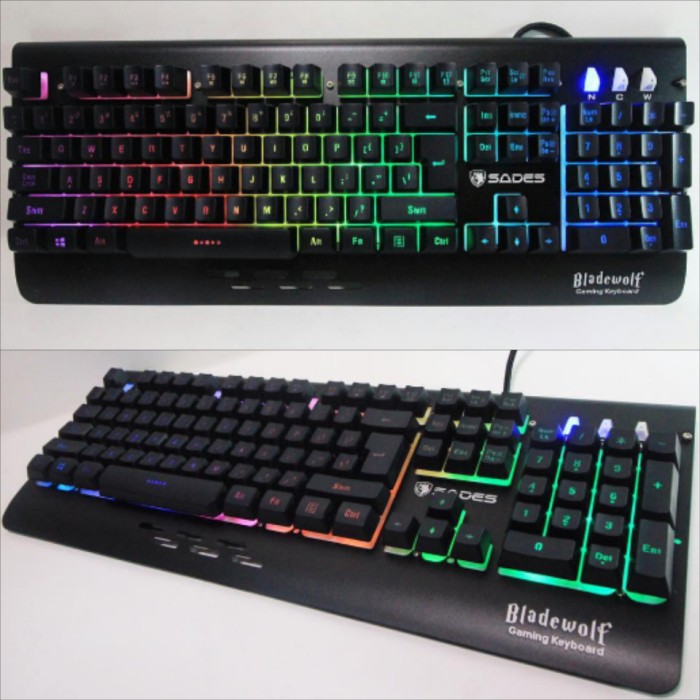 Sades Bladewolf Gaming Keyboard Daftar Harga Terlengkap Indonesia Source · SADES BLADEWOLF Sound Sensor Audio Mode Original Bergaransi Baru