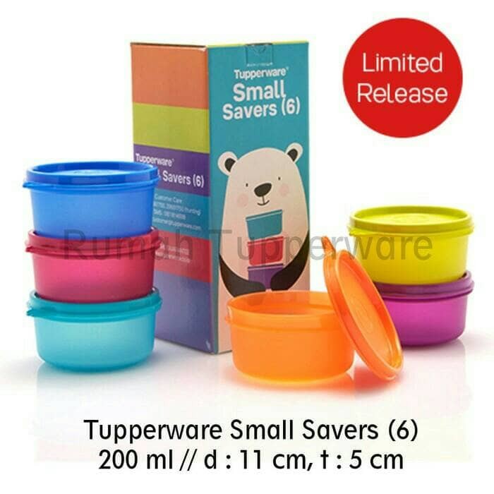 TUPPERWARE SMALL SAVER SMART SAVER SERVER WADAH MANGKOK KECIL 1PCS
