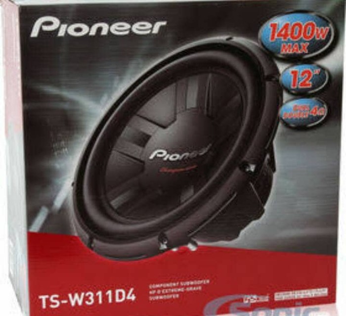 subwoofer pioneer tsw311d4