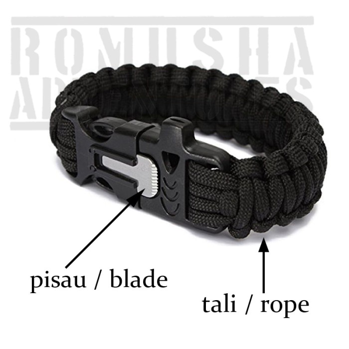 ... Luar Ruangan Paracord Kompas Gelang Jam Tangan Fungsi Kelangsungan Hidup. Source · GELANG PARACORD PELUIT+KOREK+KOMPAS SURVIVAL BRACELET .