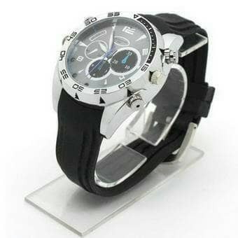 Spy Cam Camera Jam Tangan Watch Night Vision FULL HD 32GB (Infrared)