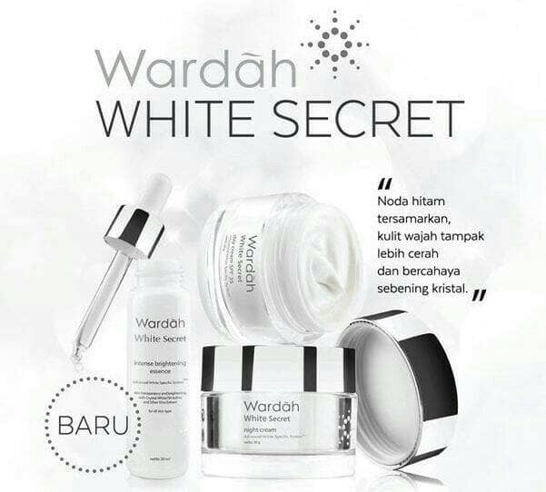 Jual [Murah] PAKET KOMPLIT WARDAH WHITE SECRET CREAM 17ML  