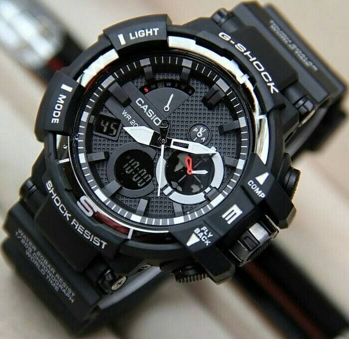 Jam Tangan Pria G Shock O1293 Super Daftar Harga Terkini dan Source · NEW JAM TANGAN PRIA CASIO G SHOCK GWA 1100 B BLACK LIST WHITE
