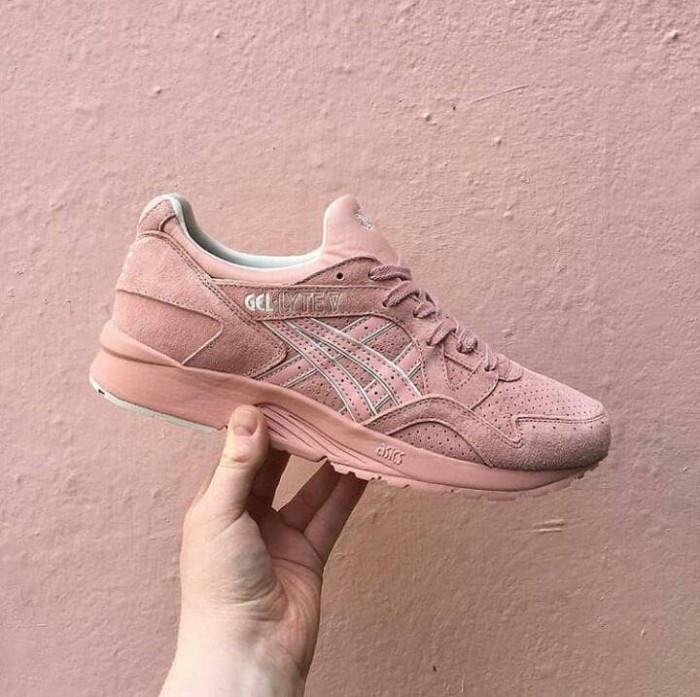 asics gel lyte v peach beige
