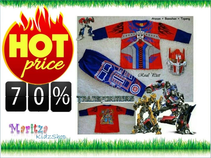 jual baju anak stelan kostum transformers 1 10 th 3 jual baju anak stelan kostum transformers 1 10 th 3