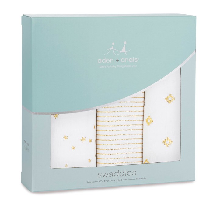 aden and anais metallic swaddle